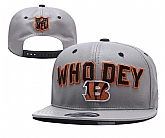 Cincinnati Bengals Team Logo Adjustable Hat YD (2),baseball caps,new era cap wholesale,wholesale hats